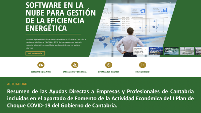 industria de Cantabria publica las primeras convocatorias de ayudas a la innovación para atenuar las consecuencias del COVID19, plataforma energest, eficiencia energetica, sostenibilidad, ods
